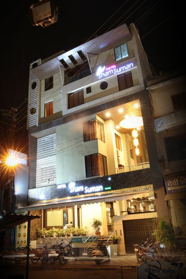 Hotel Sham Suman, Kolhapur- Opposite To Mahalaxmi Temple Exterior foto